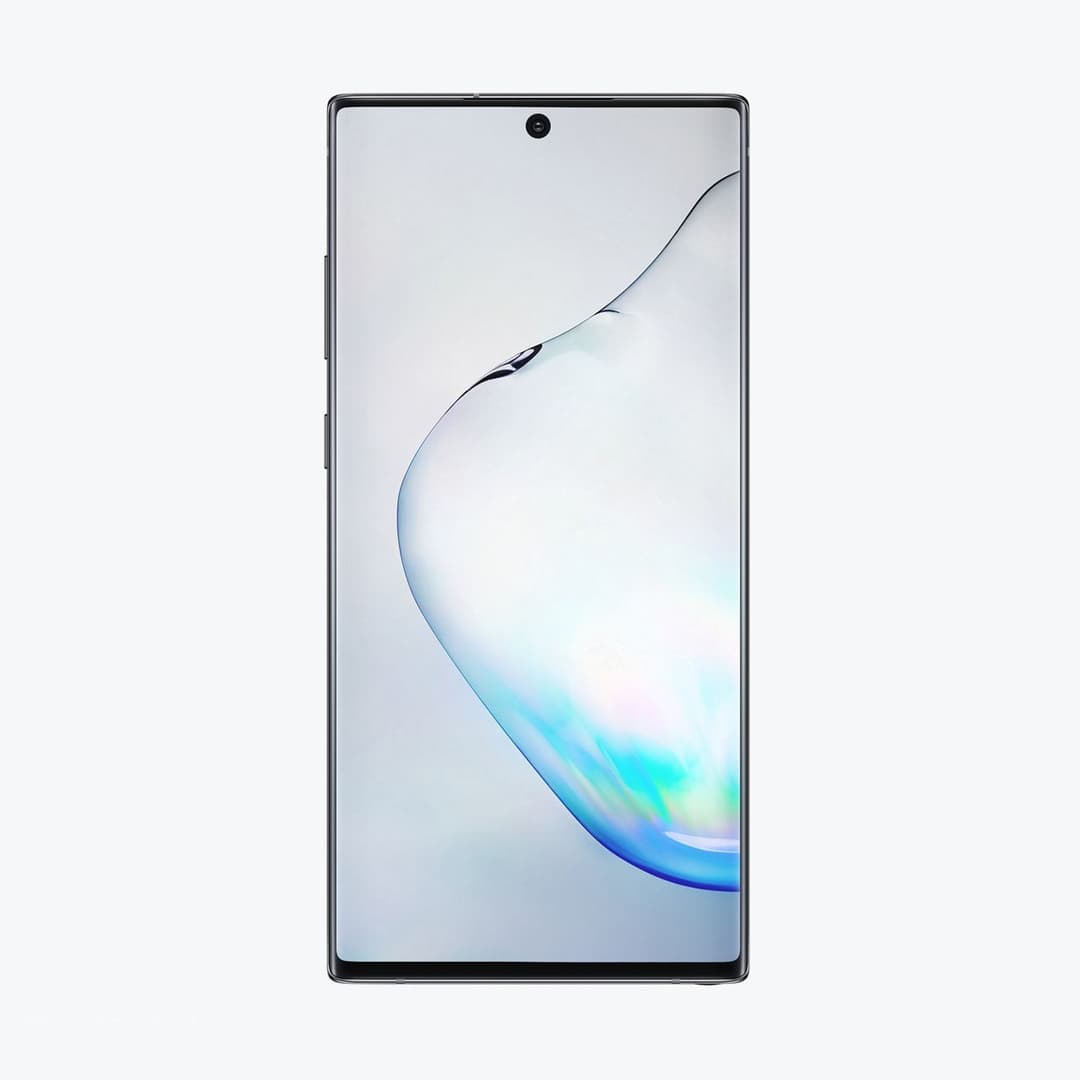 Image of a Samsung Galaxy Note 10+.